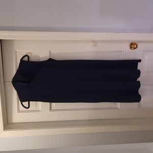 St. John Collection Size 10 Dark Blue Sleeveless Knit Dress